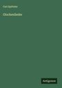 Carl Spitteler: Glockenlieder, Buch
