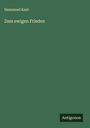 Immanuel Kant: Zum ewigen Frieden, Buch
