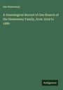 Asa Hemenway: A Genealogical Record of One Branch of the Hemenway Family, from 1634 to 1880, Buch