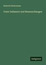 Heinrich Hintermann: Unter Indianern und Riesenschlangen, Buch