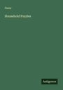 Pansy: Household Puzzles, Buch