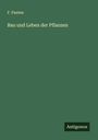 F. Panten: Bau und Leben der Pflanzen, Buch