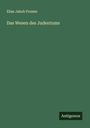 Elias Jakob Fromer: Das Wesen des Judentums, Buch
