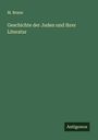 M. Brann: Geschichte der Juden und ihrer Literatur, Buch
