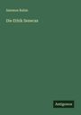 Salomon Rubin: Die Ethik Senecas, Buch