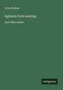 John Ramsay: Eglinton Park meeting, Buch