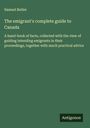 Samuel Butler: The emigrant's complete guide to Canada, Buch