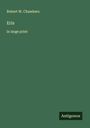 Robert W. Chambers: Eris, Buch