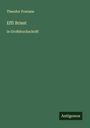 Theodor Fontane: Effi Briest, Buch