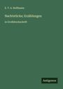 E. T. A. Hoffmann: Nachtstücke; Erzählungen, Buch
