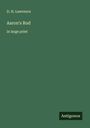 D. H. Lawrence: Aaron's Rod, Buch