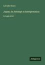 Lafcadio Hearn: Japan: An Attempt at Interpretation, Buch