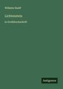 Wilhelm Hauff: Lichtenstein, Buch