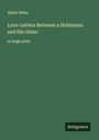 Aphra Behn: Love-Letters Between a Nobleman and His Sister, Buch