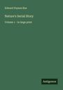 Edward Payson Roe: Nature's Serial Story, Buch