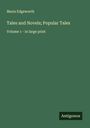 Maria Edgeworth: Tales and Novels; Popular Tales, Buch