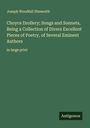 Joseph Woodfall Ebsworth: Choyce Drollery; Songs and Sonnets, Being a Collection of Divers Excellent Pieces of Poetry, of Several Eminent Authors, Buch