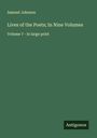 Samuel Johnson: Lives of the Poets; In Nine Volumes, Buch