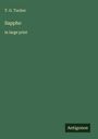 T. G. Tucker: Sappho, Buch
