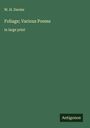 W. H. Davies: Foliage; Various Poems, Buch
