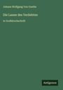 Johann Wolfgang von Goethe: Die Laune des Verliebten, Buch