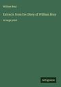 William Bray: Extracts from the Diary of William Bray, Buch