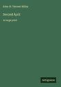 Edna St. Vincent Millay: Second April, Buch