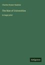 Charles Homer Haskins: The Rise of Universities, Buch