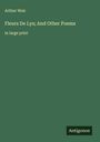 Arthur Weir: Fleurs De Lys; And Other Poems, Buch