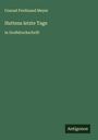 Conrad Ferdinand Meyer: Huttens letzte Tage, Buch
