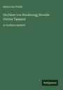 Anton von Perfall: Die Hexe von Norderoog; Novelle Viertes Tausend, Buch