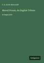 C. K. Scott-Moncrieff: Marcel Proust, An English Tribute, Buch
