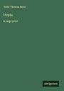 Saint Thomas More: Utopia, Buch