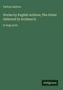 Various Authors: Stories by English Authors; The Orient (Selected by Scribner's), Buch