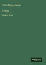 Walter Richard Cassels: Poems, Buch