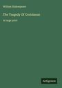 William Shakespeare: The Tragedy Of Coriolanus, Buch