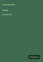George Meredith: Farina, Buch