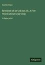 Andrée Hope: hronicles of an Old Inn; Or, A Few Words about Gray's Inn, Buch
