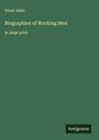 Grant Allen: Biographies of Working Men, Buch