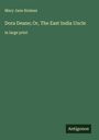 Mary Jane Holmes: Dora Deane; Or, The East India Uncle, Buch