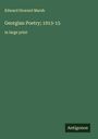 Edward Howard Marsh: Georgian Poetry; 1913-15, Buch