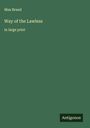 Max Brand: Way of the Lawless, Buch