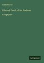 John Bunyan: Life and Death of Mr. Badman, Buch