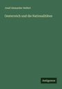Josef Alexander Helfert: Oesterreich und die Nationalitäten, Buch