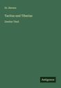 Sievers: Tacitus und Tiberias, Buch