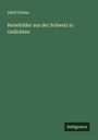 Adolf Stöber: Reisebilder aus der Schweiz in Gedichten, Buch
