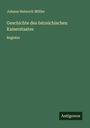 Johann Heinrich Möller: Geschichte des östreichischen Kaiserstaates, Buch