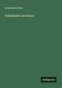 Anastasius Grün: Volkslieder aus Krain, Buch