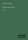 University Of Oxford: Tracts for the Times, Buch