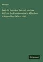 Anonym: Bericht über den Bestand und das Wirken des Kunstvereins in München während des Jahres 1849, Buch